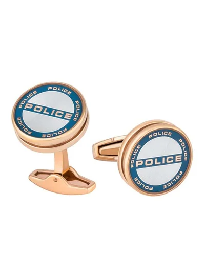 POLICE Stainless Steel Cufflinks