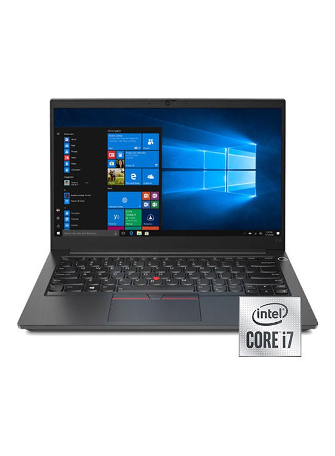 Lenovo Renewed THINK PAD E14 Laptop 14 Inch FHD Intel Core i7 10510U 8GB RAM 1TB HDD 2GB AMD Radeon RX640 / English/Arabic Black  - Image 1