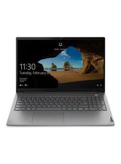 Lenovo THINKBOOK 15 G2 Laptop 15.6 Inch Full HD Intel Core I7 1165G7 8GB RAM 1TB HDD 2GB Nvidia Geforce MX450 Graphics/DOS (Without Windows) /International Version English/Arabic Mineral Grey  - Image 1