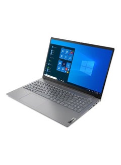 Lenovo THINKBOOK 15 G2 Laptop 15.6 Inch Full HD Intel Core I7 1165G7 8GB RAM 1TB HDD 2GB Nvidia Geforce MX450 Graphics/DOS (Without Windows) /International Version English/Arabic Mineral Grey  - Image 3