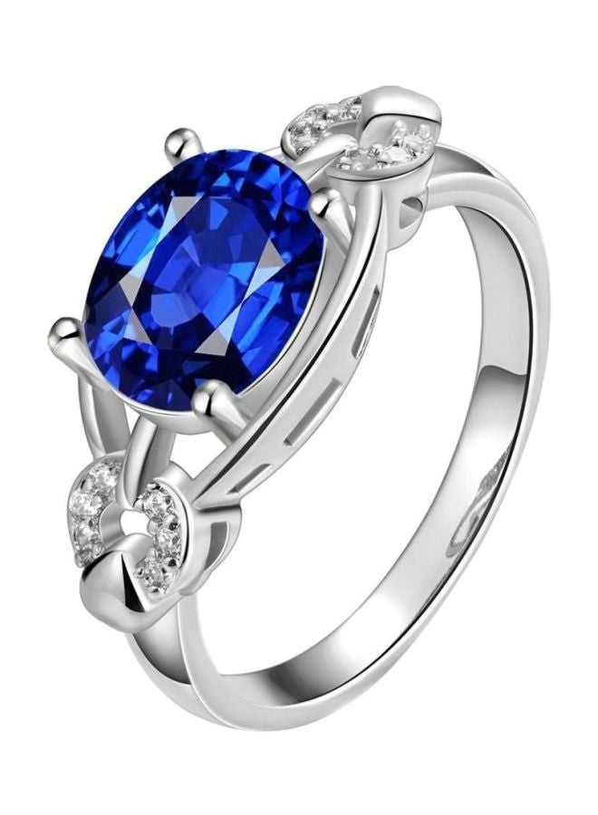 Beauenty Platinum Plated Zircon Ring - Image 1