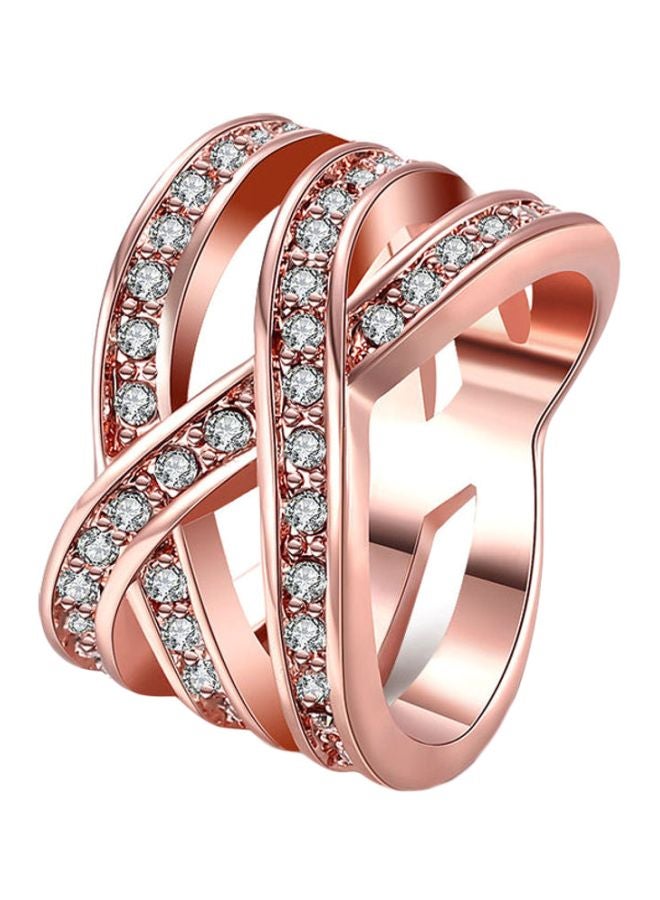 بيوينتي خاتم مطلي بالذهب الحقيقي عيار 18 قيراطاً - Image 1