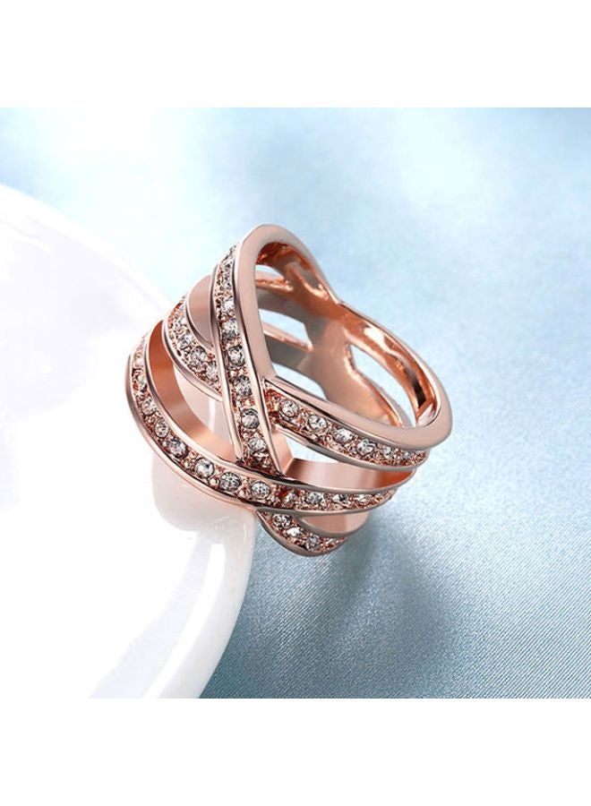 بيوينتي خاتم مطلي بالذهب الحقيقي عيار 18 قيراطاً - Image 3