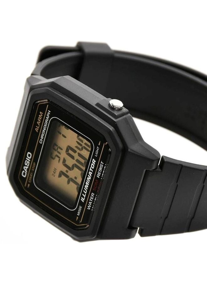 CASIO Men's Resin Digital Quartz Watch W-217H-9AVDF - 41 mm - Black - Image 5