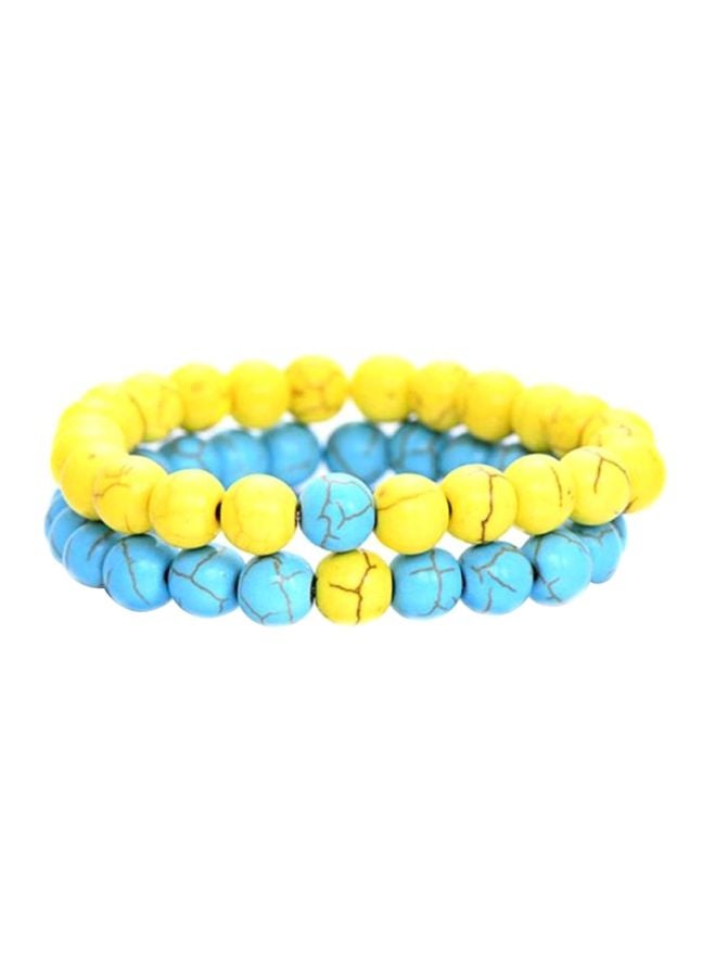 Cool Baby 2-Piece Classic Beaded Bracelets