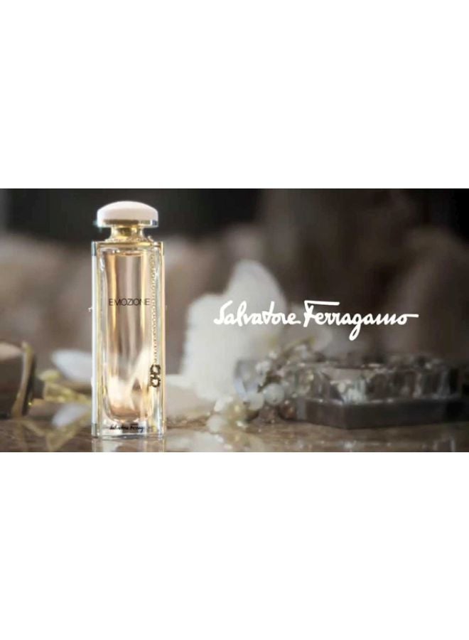 Salvatore Ferragamo - Emozione Perfume Set EDP 100 Milliliter, Body Lotion 50 Milliliter, Shower Gel 100ml - Image 1