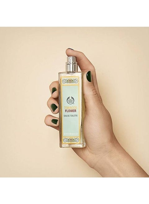 body shop tobacco flower perfume THE BODY SHOP Tobacco Flower EDT 50ml | Best Price KSA
