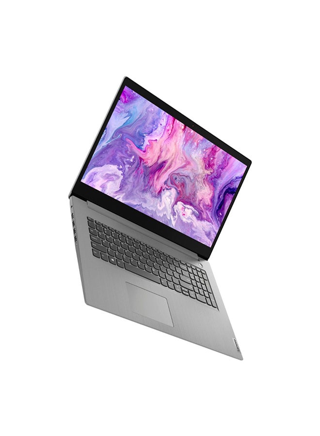 IdeaPad3 81WE00UVAX (Upgraded Version) Laptop With 15.6 Inch HD Display, Intel 10th Gen Core i3-1005G1 Processer/4GB RAM/1TB HDD/Intel UHD Graphics/Windows 10 Home /International Version English Platinum Grey