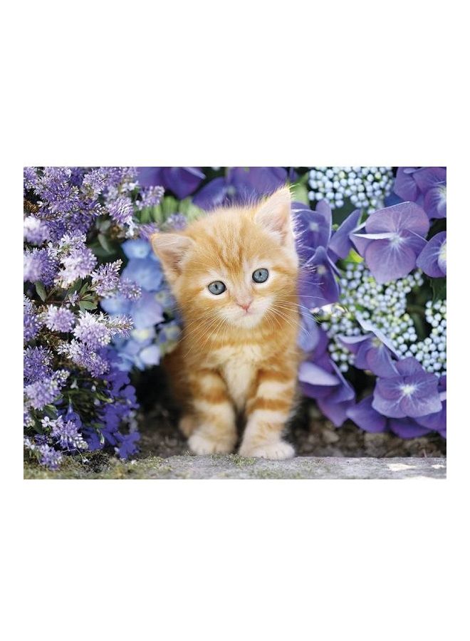 كلمينتوني أحجية بتصميم قطة حمراء من المجموعة عالية الجودة من 500 قطعة - Image 2