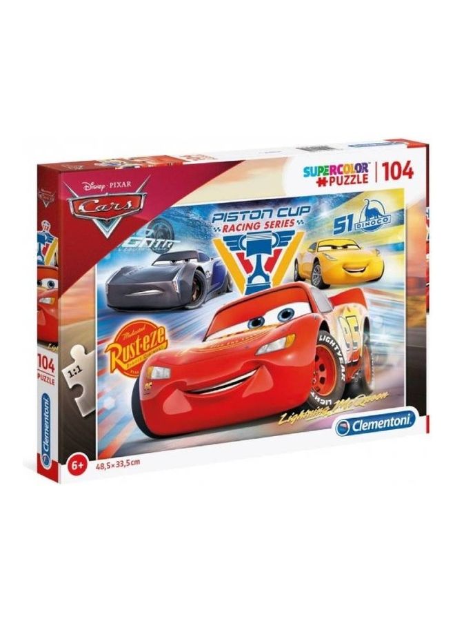 Clementoni 104-Piece Cars 3 Puzzle - Image 1