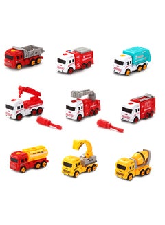 Shuer DIY Disassemble And Assemble City Service Vehicles Set  - Image 1