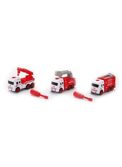 Shuer DIY Disassemble And Assemble City Service Vehicles Set  - Image 2
