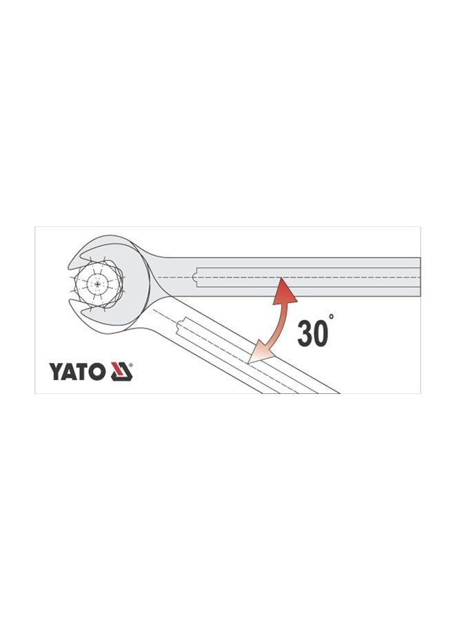 ياتو مفتاح ربط مفتوح الطرفين قياس 18×19 مم طراز YT-0373 فضي - Image 3