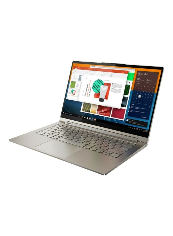 Lenovo - Yoga Touchscreen 4K UHD Laptop with 16GB RAM/512GB SSD English/Arabic Silver - Image 1