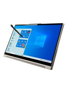 Yoga Touchscreen 4K UHD Laptop with 16GB RAM/512GB SSD English/Arabic Silver