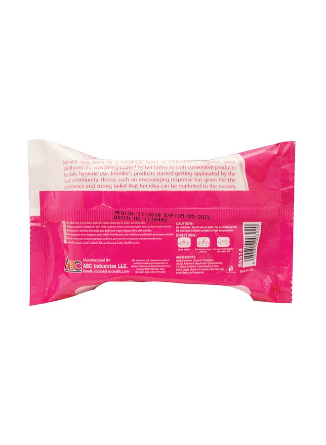 Jennifer's Alcohol-Free Baby Wipes Pack Of 8, 240 Wipes  - Image 3