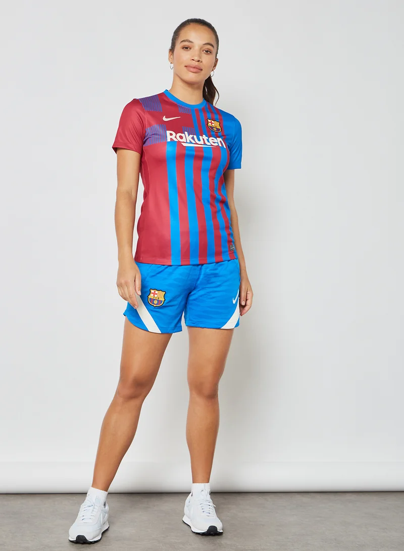 Nike F.C Barcelona Football Shorts Blue