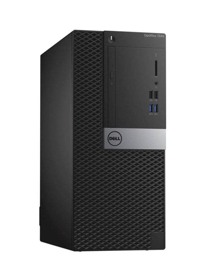 DELL - OPT MT 7040 Tower PC Core i7 Processor/8GB RAM/500GB HDD/Integrated Graphics With Keyboard And Mouse Black - Image 1