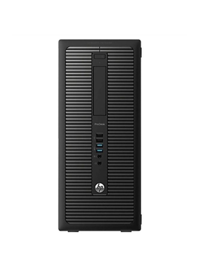 إتش بي - كمبيوتر شخصي بصندوق عمودي طراز ProDesk -600 G1-J0E98EA-TWR بمعالج كور آي 5/ذاكرة وصول عشوائي 4 جيجابايت/محرك أقراص ثابت 500 جيجا بايت/بطاقة رسومات مدمجة ولوحة مفاتيح وماوس أسود - Image 1