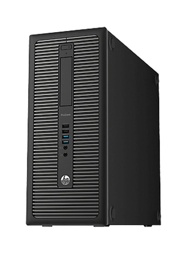 إتش بي - كمبيوتر شخصي بصندوق عمودي طراز ProDesk -600 G1-J0E98EA-TWR بمعالج كور آي 5/ذاكرة وصول عشوائي 4 جيجابايت/محرك أقراص ثابت 500 جيجا بايت/بطاقة رسومات مدمجة ولوحة مفاتيح وماوس أسود - Image 1