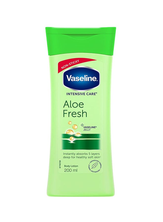 Vaseline Body Lotion - Aloe Fresh White 200ml - Image 1