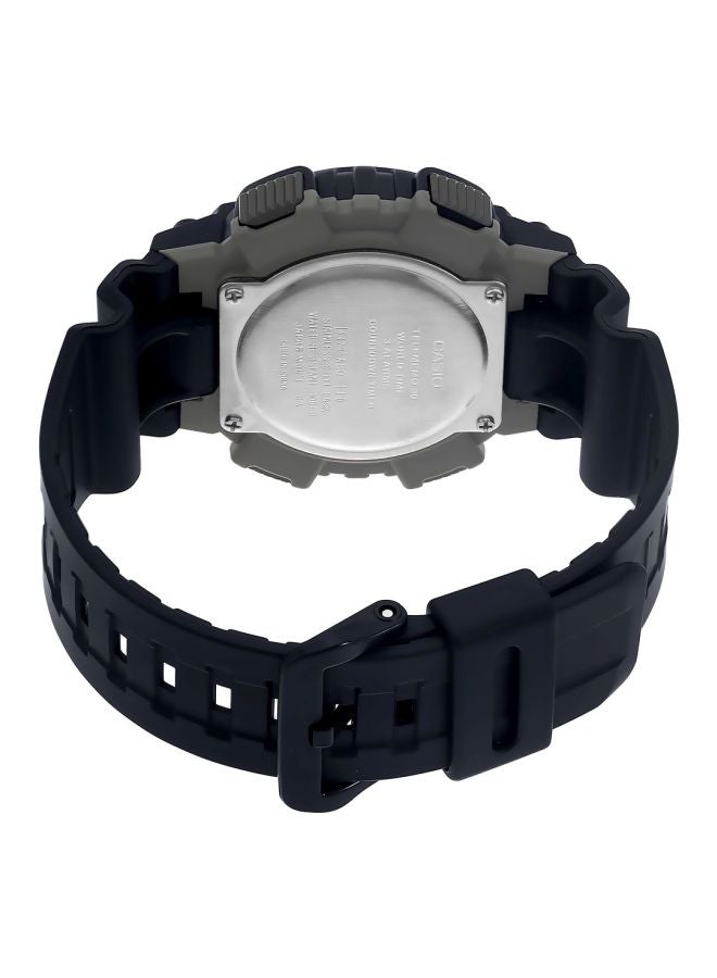 كاسيو ساعة يد رقمية وبعقارب طراز AEQ-110W-1AVEF - قياس 52 مم - لون أسود للرجال - Image 2