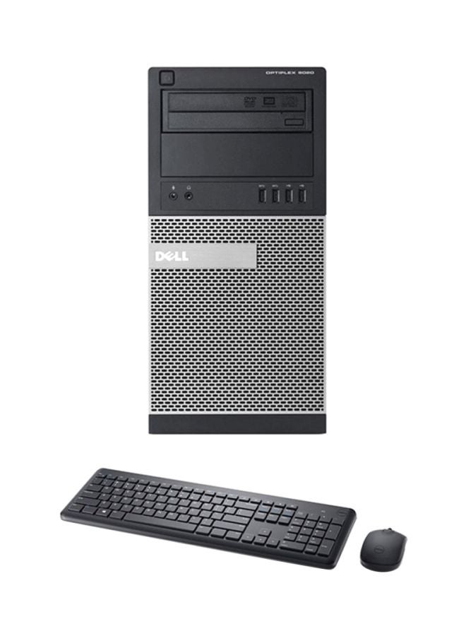 DELL OPT MT 9020 Tower PC Core i7 Processor/8GB RAM/500GB HDD/Integrated Graphics With Keyboard And Mouse Black - Image 1