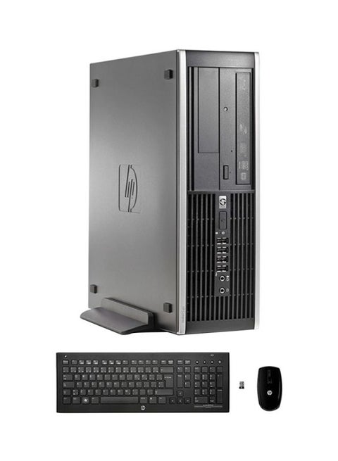 كمبيوتر شخصي بصندوق عمودي طراز PRO 8300 - A2K85EA SFF بمعالج كور i3/ذاكرة وصول عشوائي سعتها 4 جيجا بايت/محرك أقراص ثابت سعته 500 جيجا بايت/ بطاقة رسومات مدمجة ولوحة مفاتيح وماوس رمادي/أسود