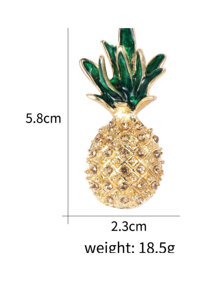 J.J Hand made - Korean Style Pineapple Brooch - Image 1
