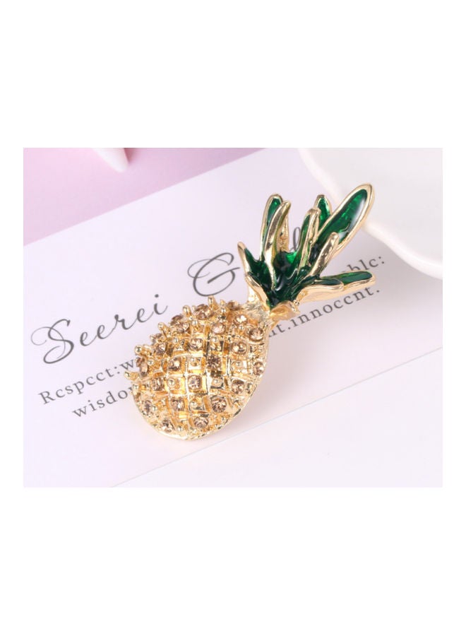 J.J Hand made - Korean Style Pineapple Brooch - Image 1