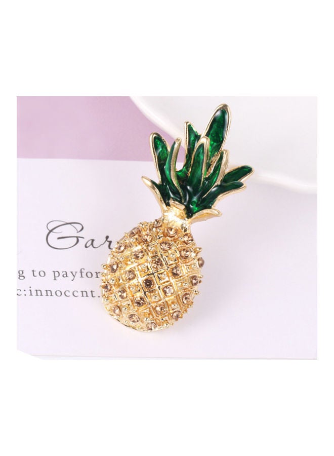 J.J Hand made - Korean Style Pineapple Brooch - Image 1