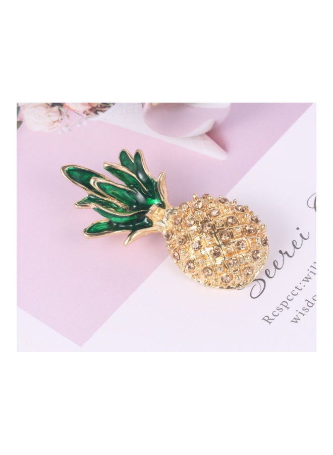 J.J Hand made - Korean Style Pineapple Brooch - Image 1