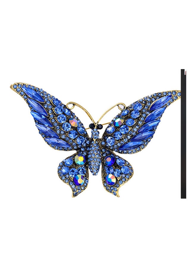 جاي.جاي هاند ميد بروش رائع على شكل فراشة مرصع بحجر الراين . - Image 1