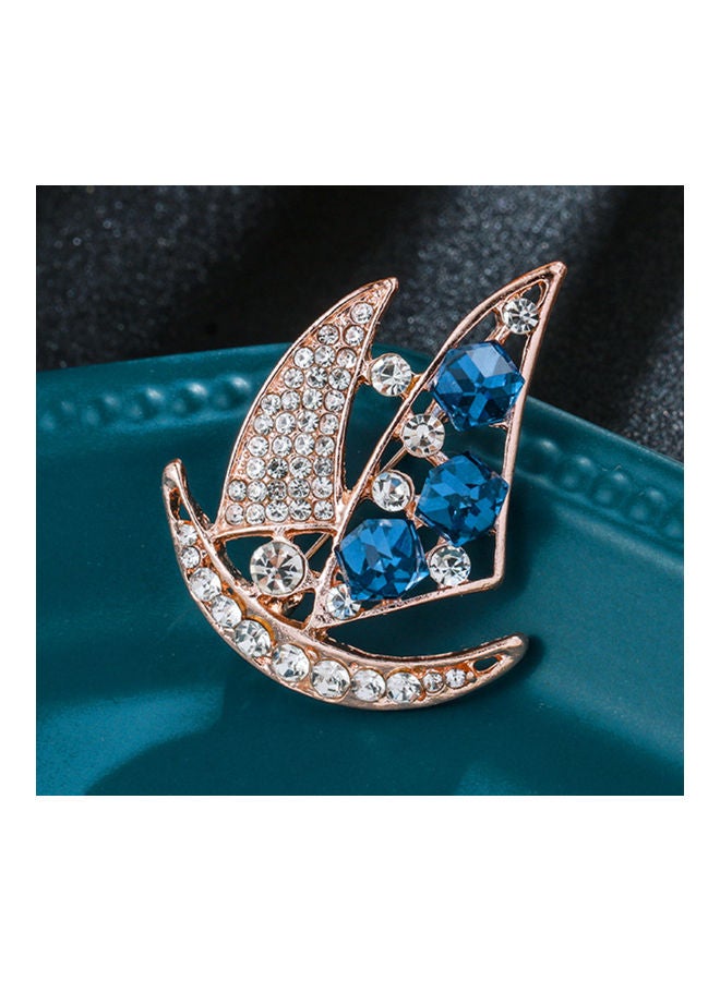J.J Hand made - Sailing Personality Brooch - Image 1