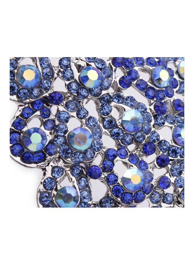 J.J Hand made - Exquisite Rhinestone Brooch - Image 1