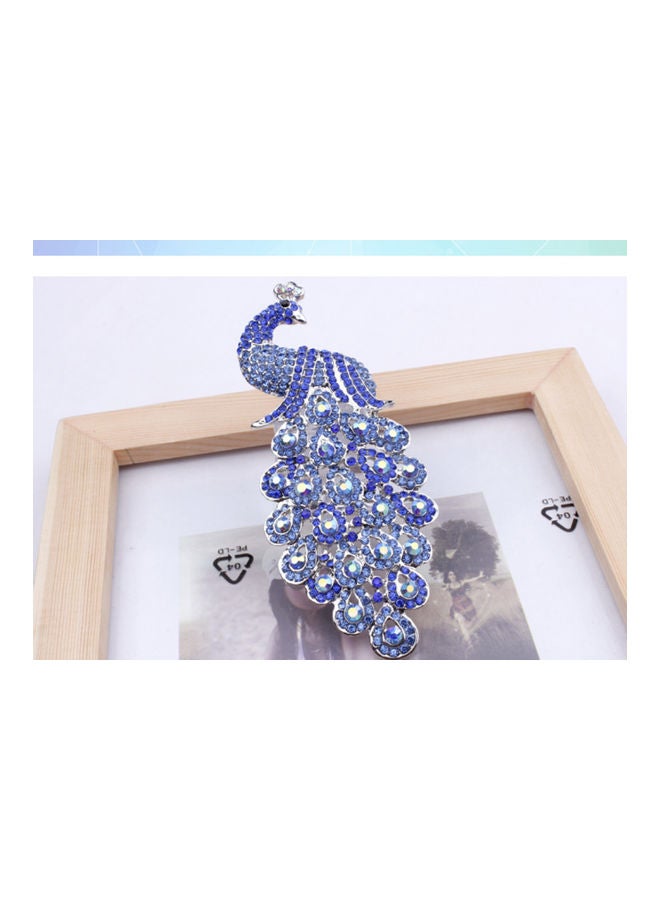 J.J Hand made - Exquisite Rhinestone Brooch - Image 1
