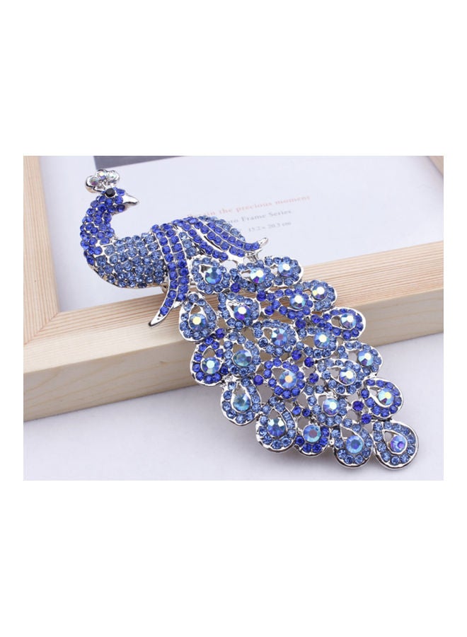 J.J Hand made - Exquisite Rhinestone Brooch - Image 1