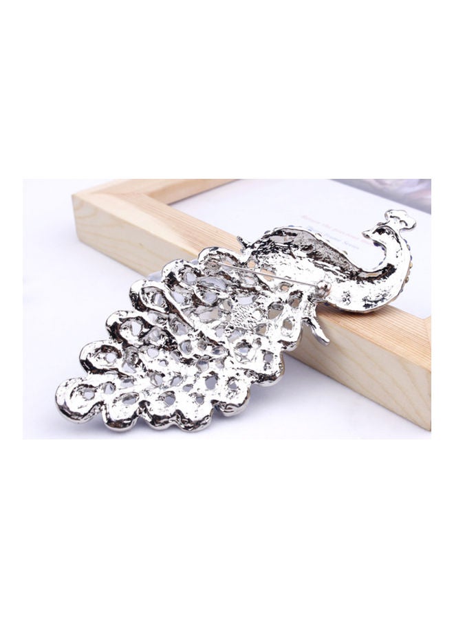 J.J Hand made - Exquisite Rhinestone Brooch - Image 1