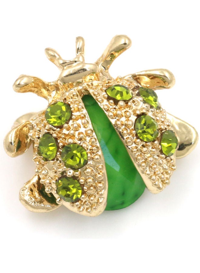 جاي.جاي هاند ميد بروش بتصميم كرتوني لطيف ورائع على شكل دعسوقة - Image 1