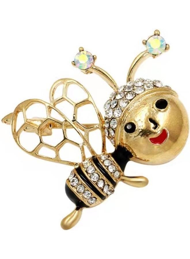 J.J Hand made Personalized Insect Bee Brooch - Image 1