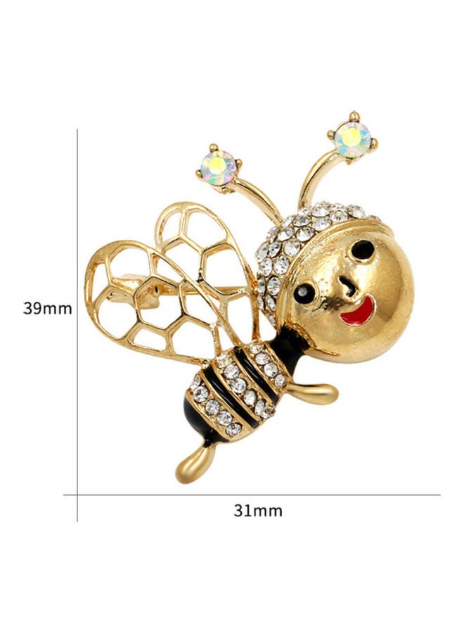 J.J Hand made Personalized Insect Bee Brooch - Image 2