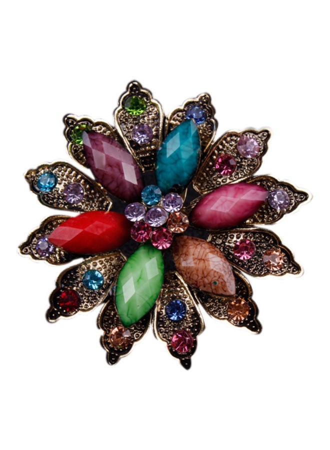 جاي.جاي هاند ميد بروش بتصميم كلاسيكي رائع مرصع بحجر الراين . - Image 1