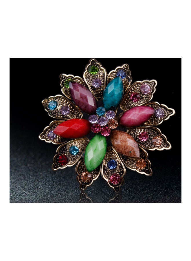 جاي.جاي هاند ميد بروش بتصميم كلاسيكي رائع مرصع بحجر الراين . - Image 2