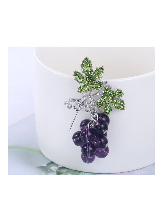 Cute Grape Shaped Brooch - v1623138184/N48029449A_2