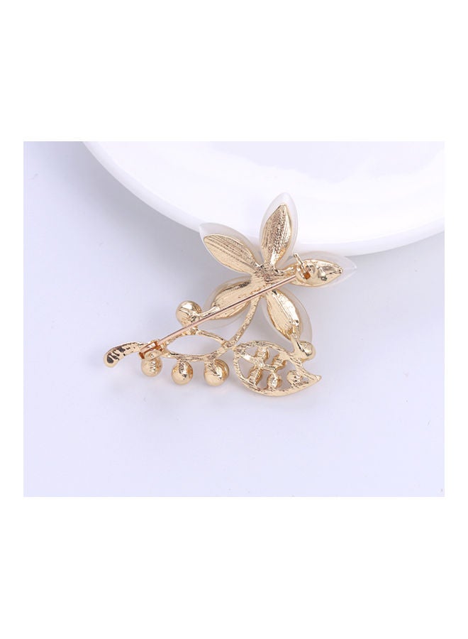 J.J Hand made High-End Corsage Elegant Style Brooch - Image 5
