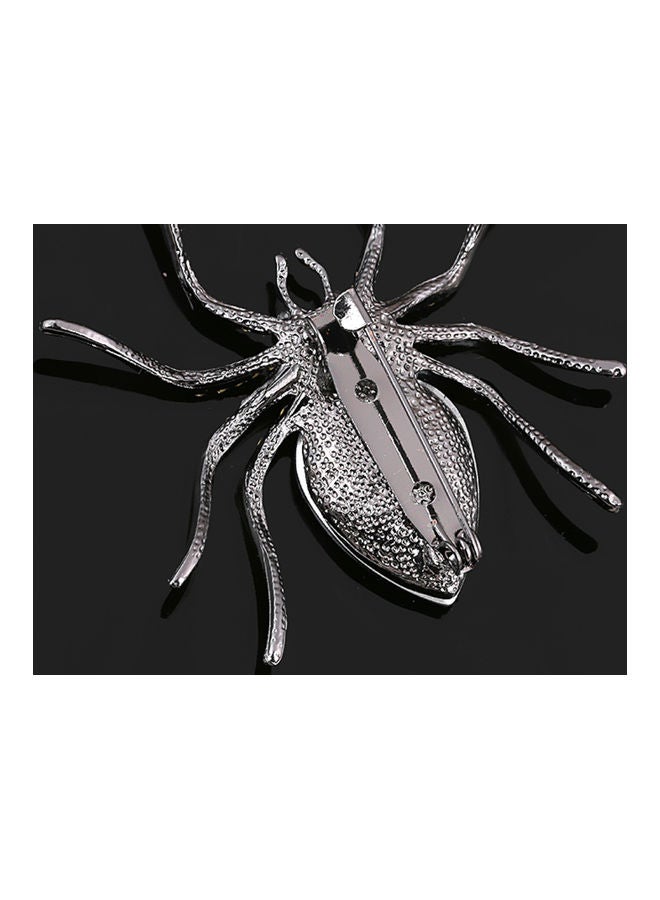 J.J Hand made - Spider Shaped Coat Brooch - Image 1