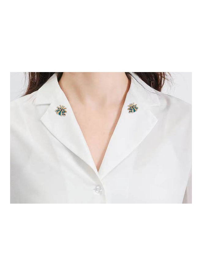 جاي.جاي هاند ميد بروش بتصميم كرتوني لطيف ورائع على شكل دعسوقة - Image 2