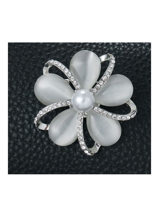 J.J Hand made - High-End Corsage Coat Rhinestone Brooch - Image 1