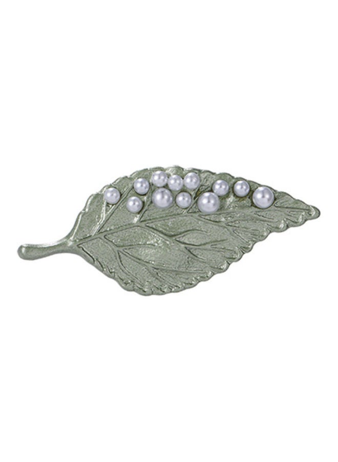 J.J Hand made Korean Style Plant Leaf Brooch - Image 1