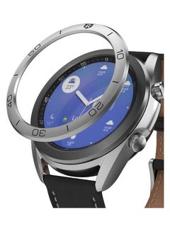 Ringke Stainless Steel Bezel Ring Adhesive Cover Scratch Protection For Galaxy Watch 3 41mm Silver  - Image 1